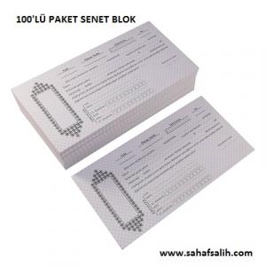 Senet Karnesi 100'lü Paket TL