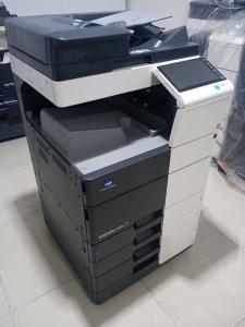 Konica Minolta Bizhub C454E Digital Renkli Fotokopi + Yazıcı Uygun Fiyata 4 Kasetli Sehpalı Konsol Makine