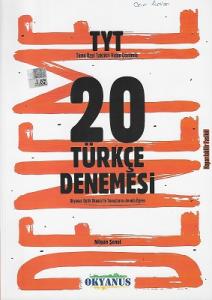 TYT Türkçe 20 Denemeleri Okyanus Yayınları TYT Türkçe 20 Denemeleri Okyanus Yayınları
