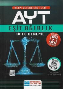 AYT Eşit Ağırlık Video Çözümlü 10 lu Deneme Evrensel İletişim Yayınları AYT Eşit Ağırlık Video Çözümlü 10 lu Deneme Evrensel İletişim Yayınları