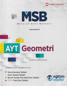 AYT Geometri Güncel MSB Modüler Soru Bankası Eğitim Vadisi AYT Geometri Güncel MSB Modüler Soru Bankası Eğitim Vadisi