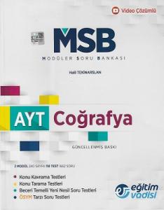 AYT Coğrafya Modüler Soru Bankası Eğitim Vadisi Yayınları AYT Coğrafya Modüler Soru Bankası Eğitim Vadisi Yayınları