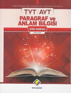 YKS TYT Paragraf ve Anlam Bilgisi Soru Bankası Final Yayınları YKS TYT Paragraf ve Anlam Bilgisi Soru Bankası Final Yayınları