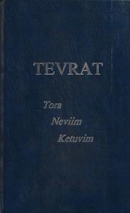 Tevrat Tora Neviim Ketuvim Kutsal Kitap Eski Antlaşma (Tevrat, Zebur) Ciltli Kitap