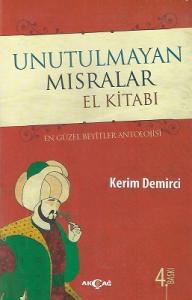 Unutulmayan Mısralar El Kitabı Unutulmayan Mısralar El Kitabı