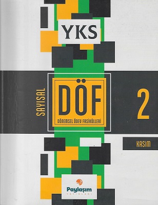 YKS Sayısal DÖF 5'li Set Kitap - Paylaşım Yayınları - İkinci El Kitap