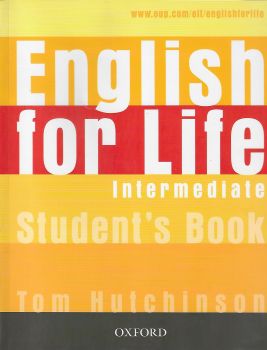 English for Life Intermediate Student's Book Workbook - İkinci El Kitap