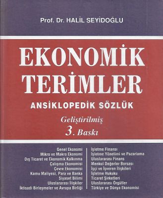 Ekonomik Terimler Ansiklopedik Sözlük - Ciltli Kitap - İkinci El Kitap Ekonomik Terimler Ansiklopedik Sözlük - Ciltli Kitap - İkinci El Kitap
